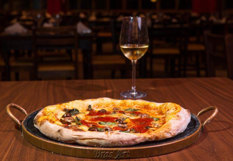 Pizza napolitana com fermentação natural 
