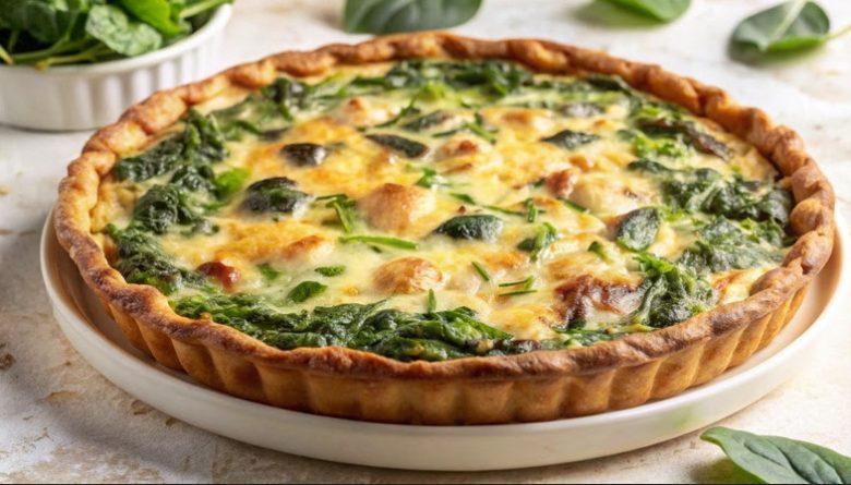 Torta de legumes sem farinha