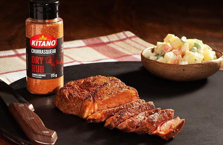 Bife ancho com Dry Rub bovino 
