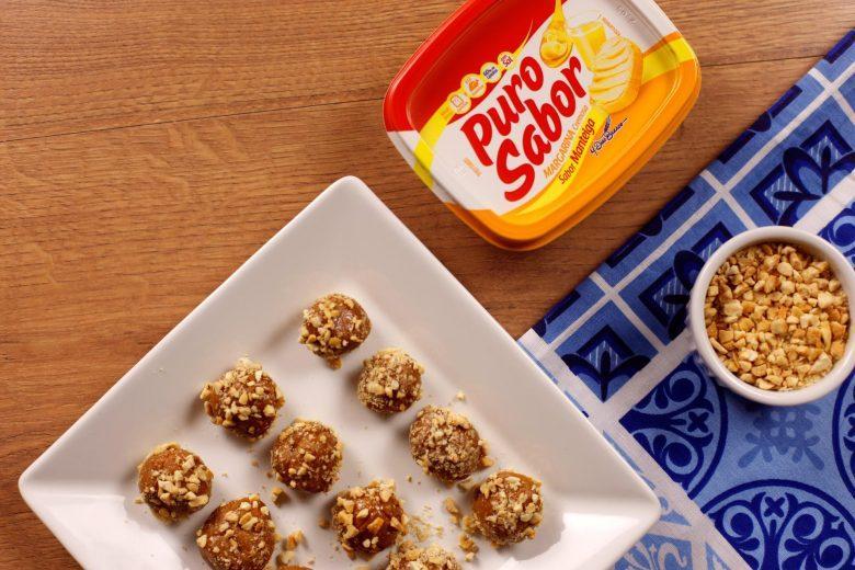 Brigadeiro de rapadura com castanha-de-caju