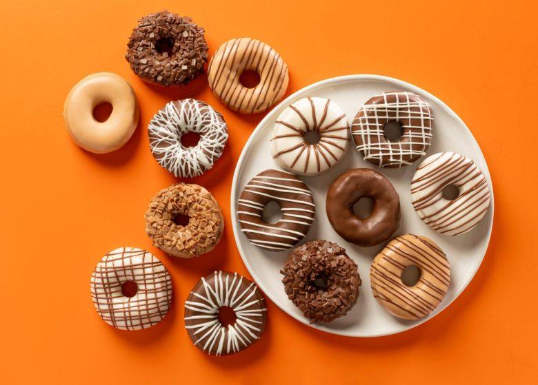 Donuts ao chocolate