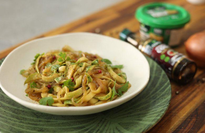 Macarrão especial de abobrinha