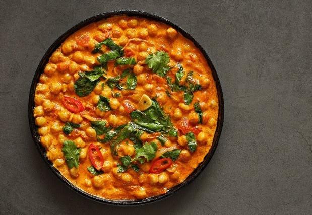 Polenta de grão de bico