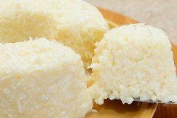 Pudim de tapioca e coco