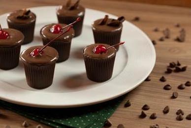 Brigadeiro especial no copinho