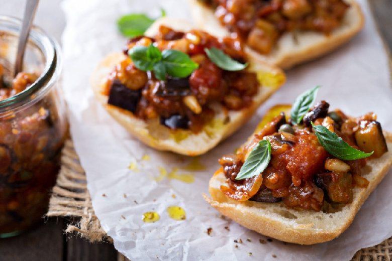 Caponata especial de berinjela