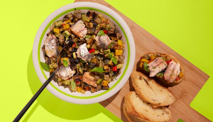 Caponata especial de sardinha