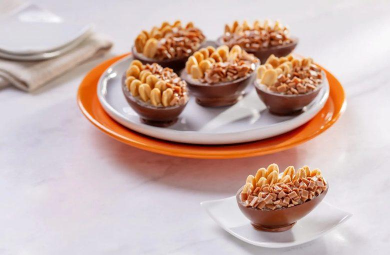 Ovinhos canapé de amendoim