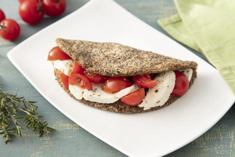 Panqueca de aveia com chia 
