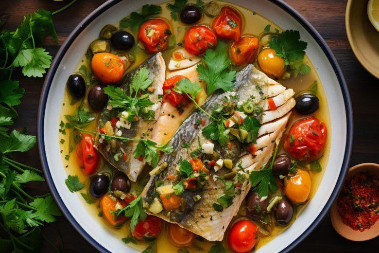 Bacalhau de Páscoa confitado