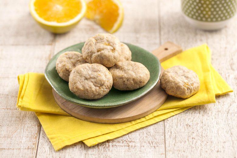 Biscoitinho de banana com laranja