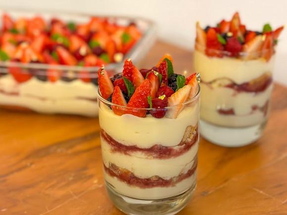 PaCumê de frutas vermelhas 
