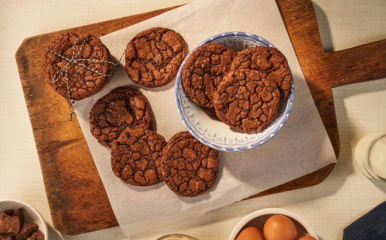 Cookie brownie de chocolate