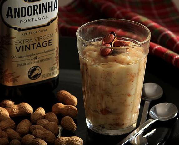Creme de paçoca cremoso