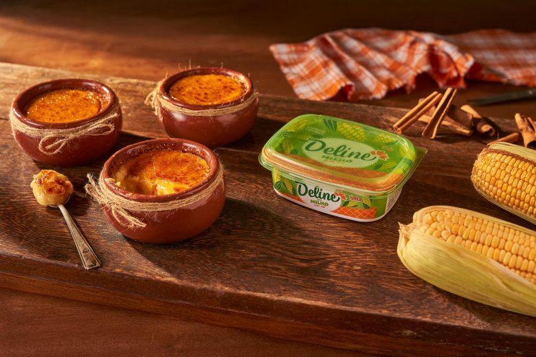 Curau de milho brûlée