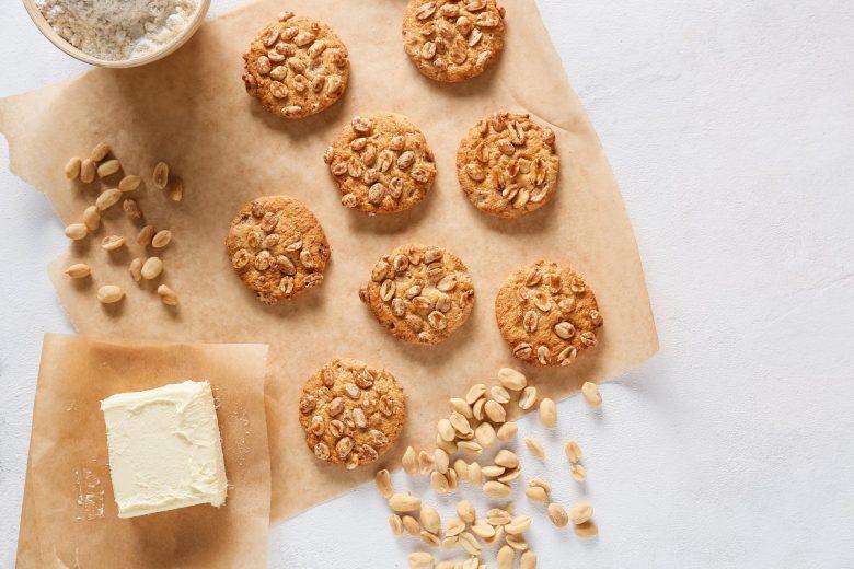 Mini cookie de paçoca