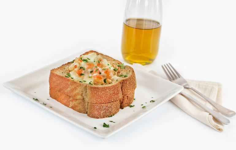 Vol-au-vent de frango cremoso