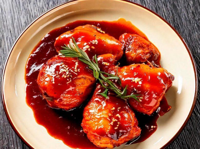 Frango ao molho barbecue Fugini