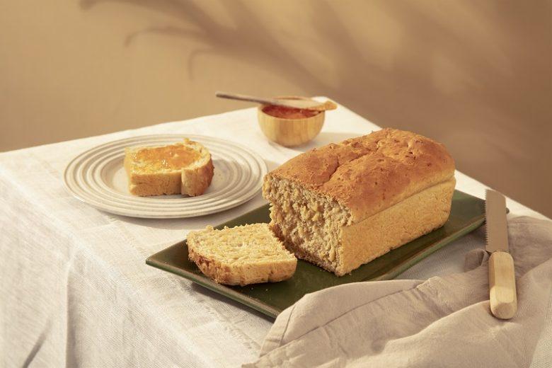 Pão com farinha de aveia
