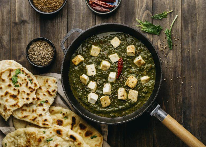 Saag paneer