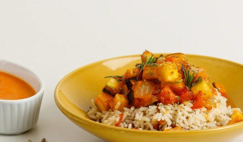Arroz ratatouille