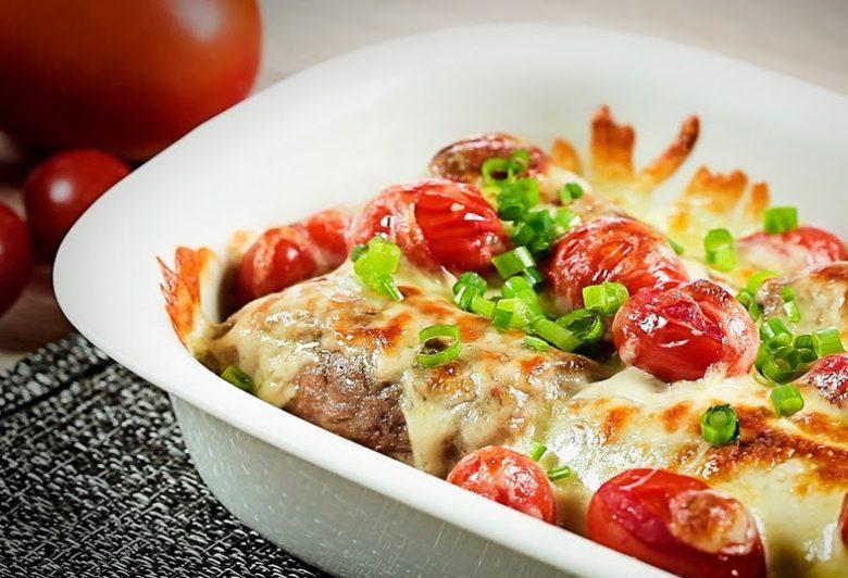 Bife à rolê ao forno