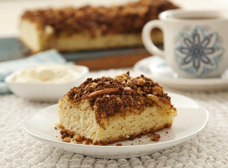 Pão doce alemão de maçã