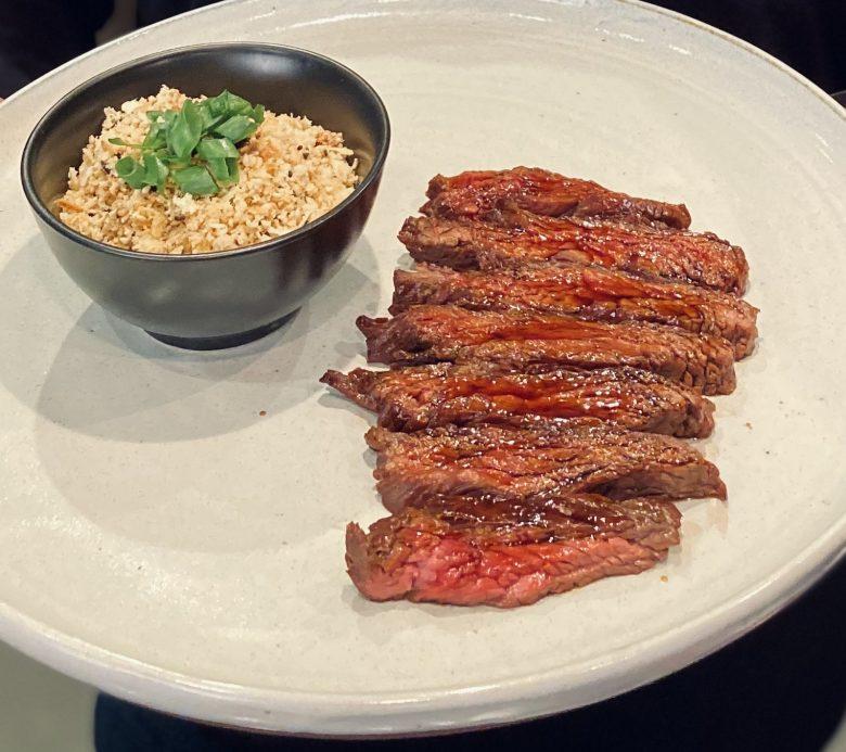 Fraldinha laqueada com shoyu