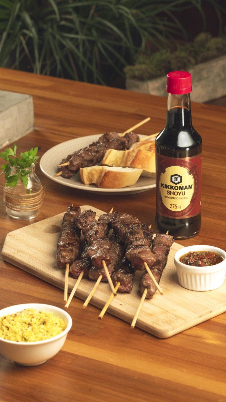 Molho chimichurri com shoyu