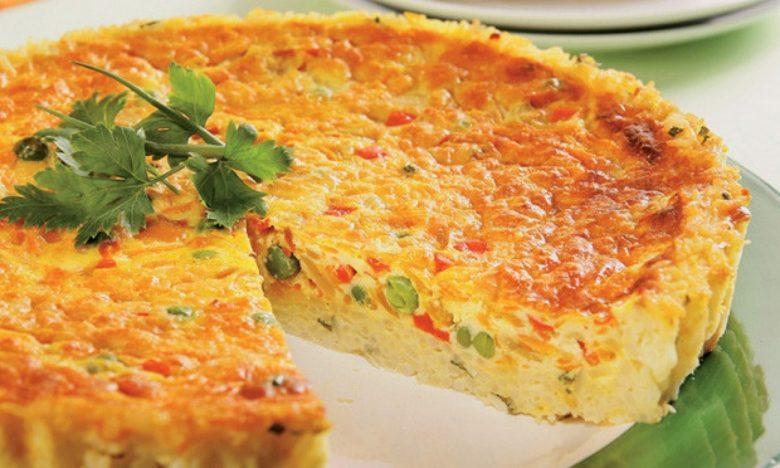 Quiche de vegetais