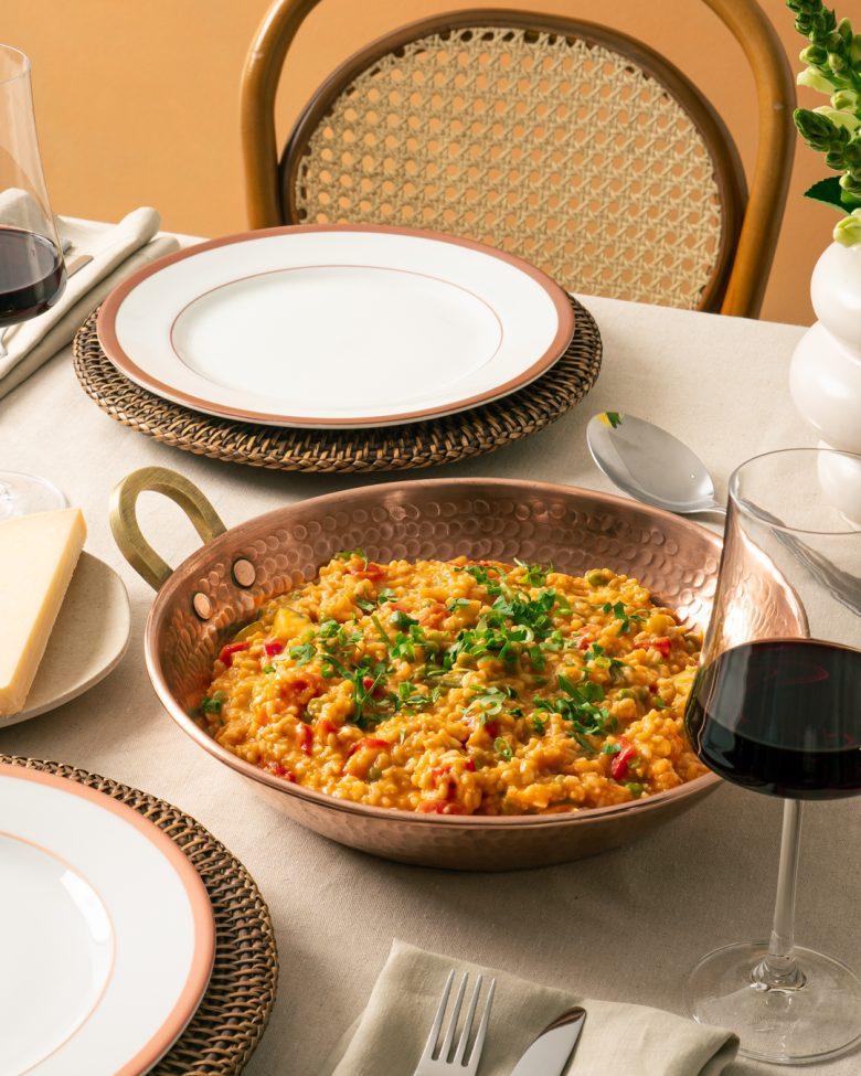 Risoto de vegetais
