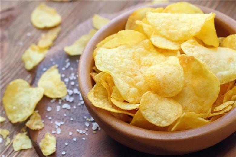 Batata chips na Air Fryer