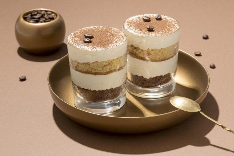 Tiramisú proteico