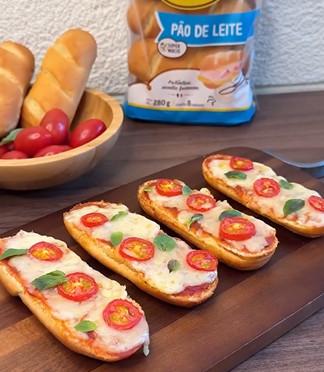 Pizza rápida na airfryer