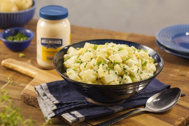 Salada especial de batata com maionese