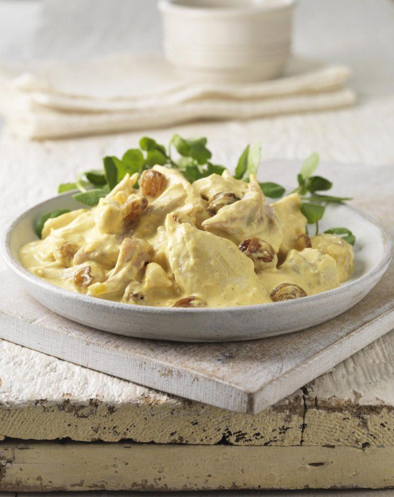 Salada de frango ao curry