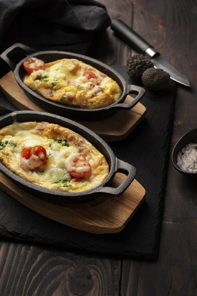 Omelete especial de forno