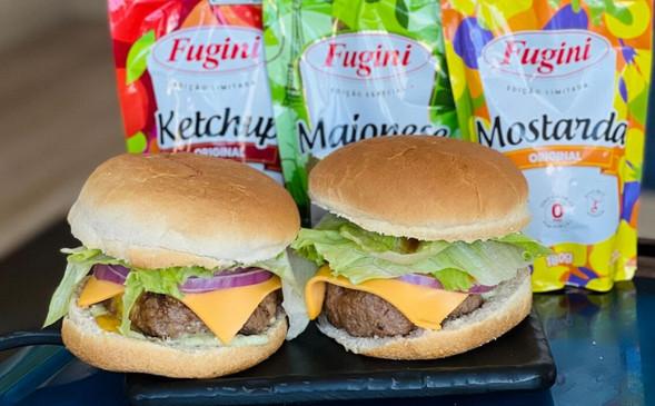 Hambúrguer com molho especial