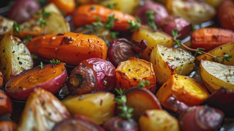 Legumes assados na Airfryer