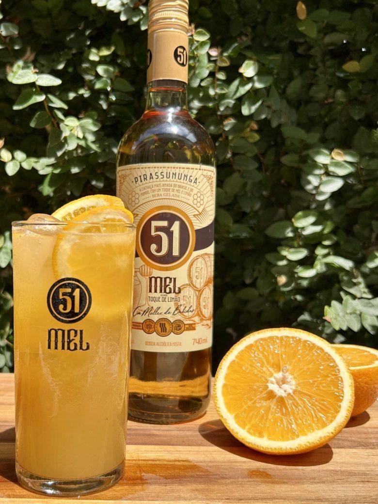 Drink ZumZum com cachaça de mel