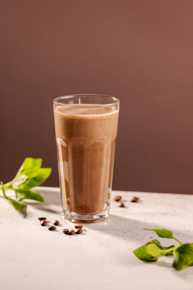 Shake de café e colágeno