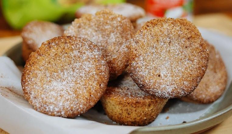 Bolinho de chuva assado diet