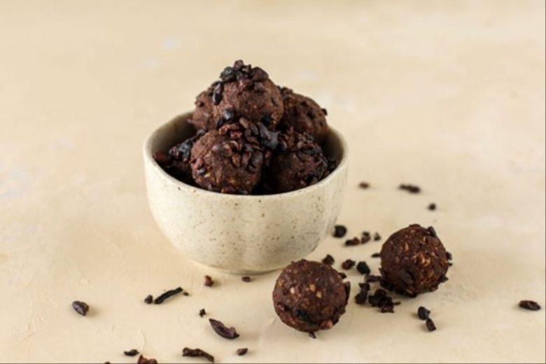 Brigadeiro de cacau e aveia