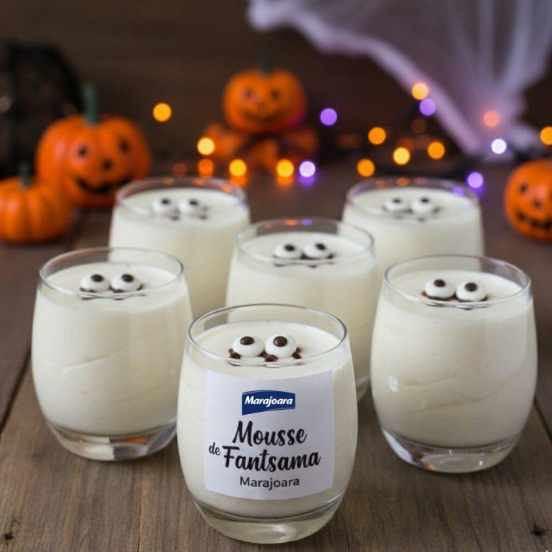 Mousse fantasma de leite condensado