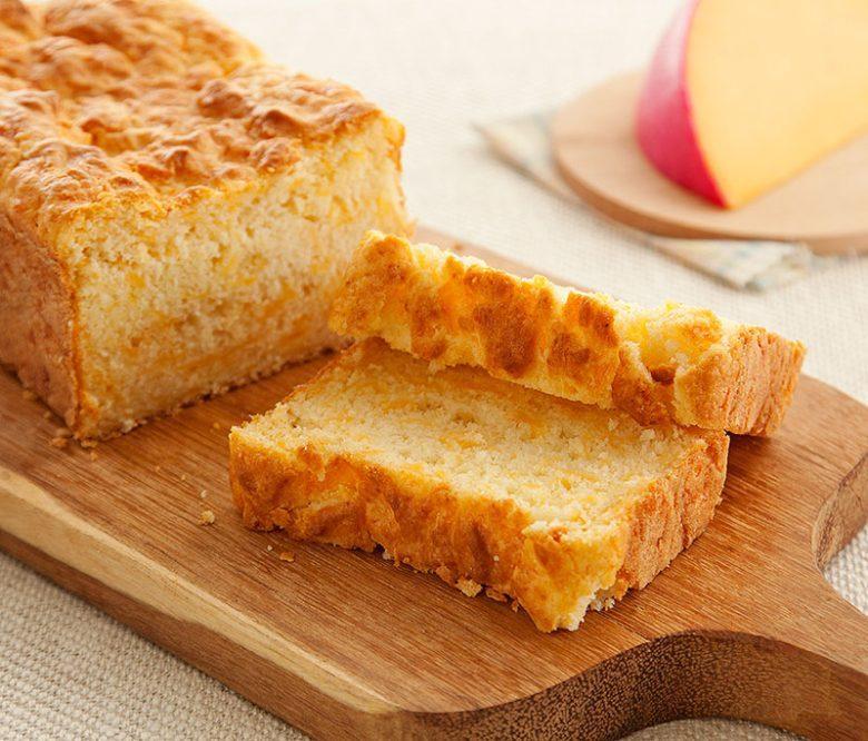 Pão fácil com queijo Reino