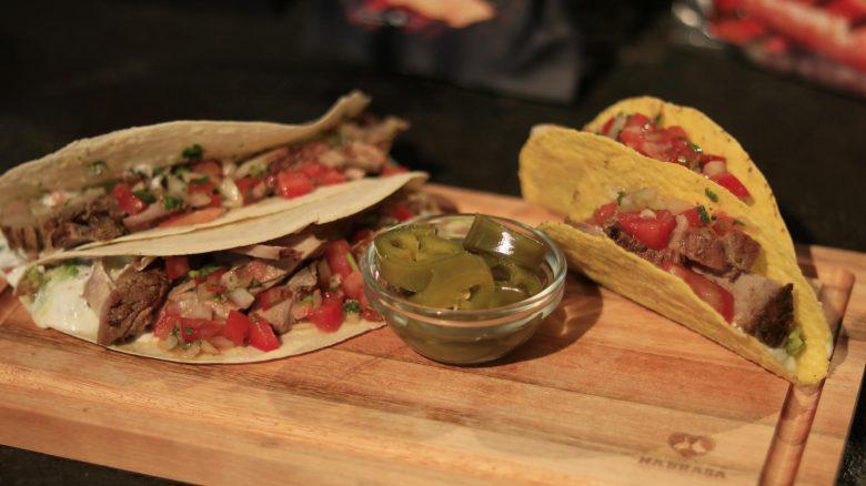 Taco com lombo