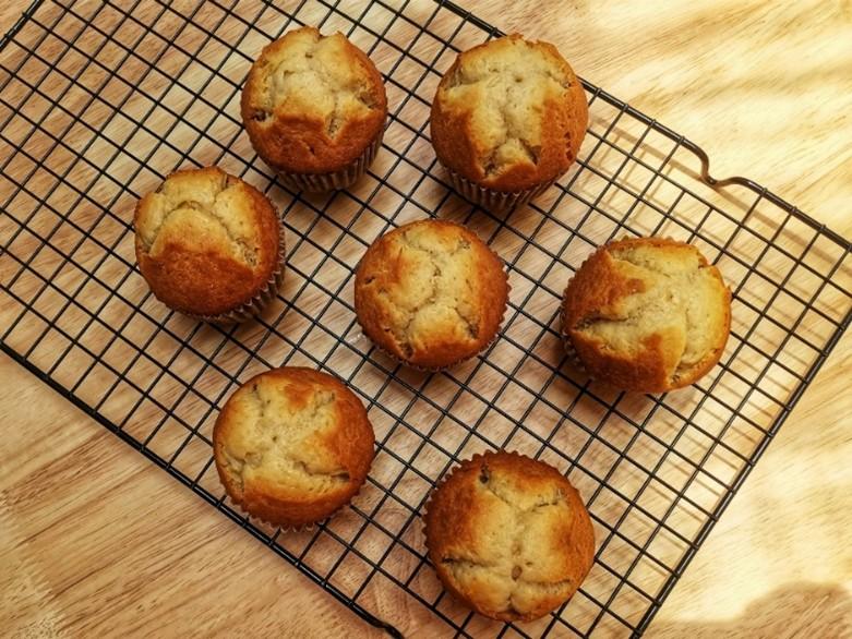 Bolinho especial de aveia e banana