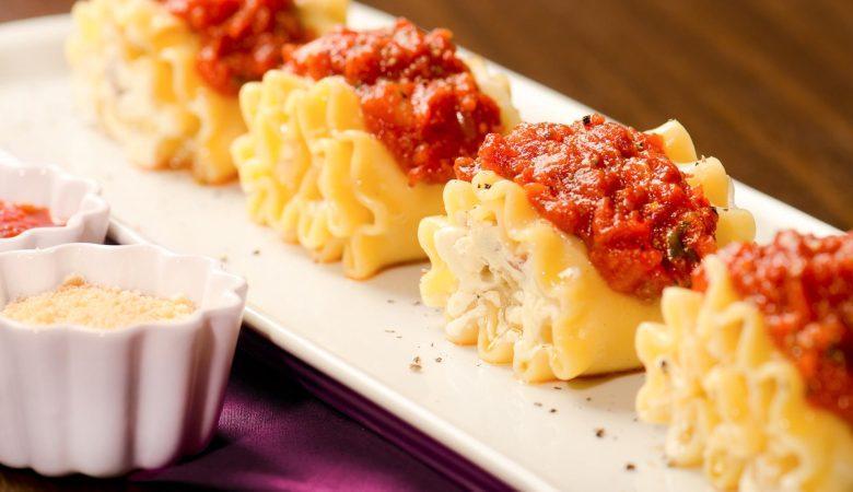 Lasanha com cream cheese