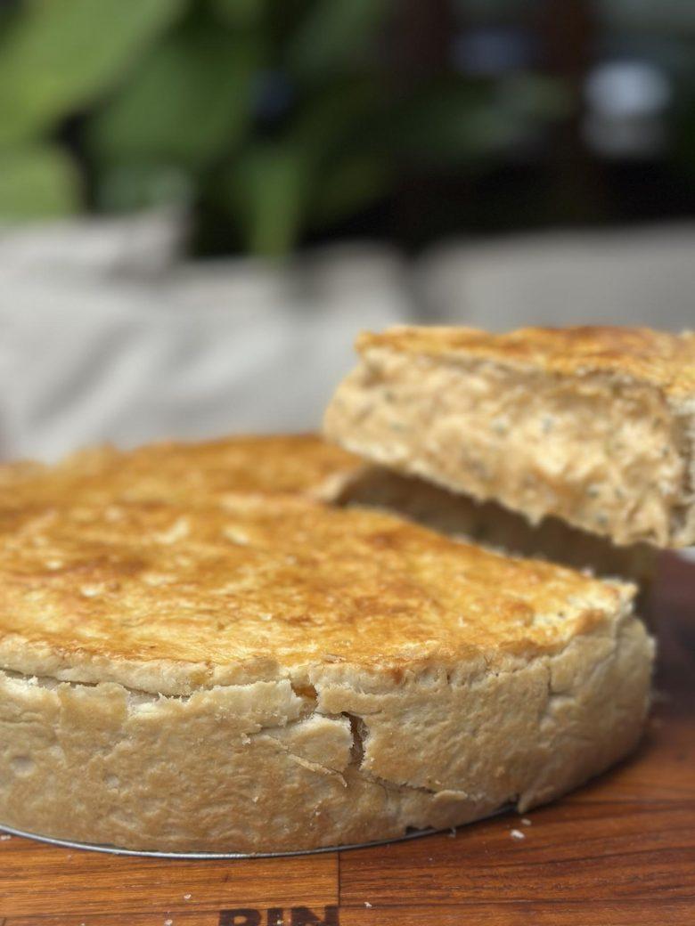Torta bobó de camarão