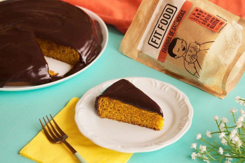 Bolo de cenoura leve